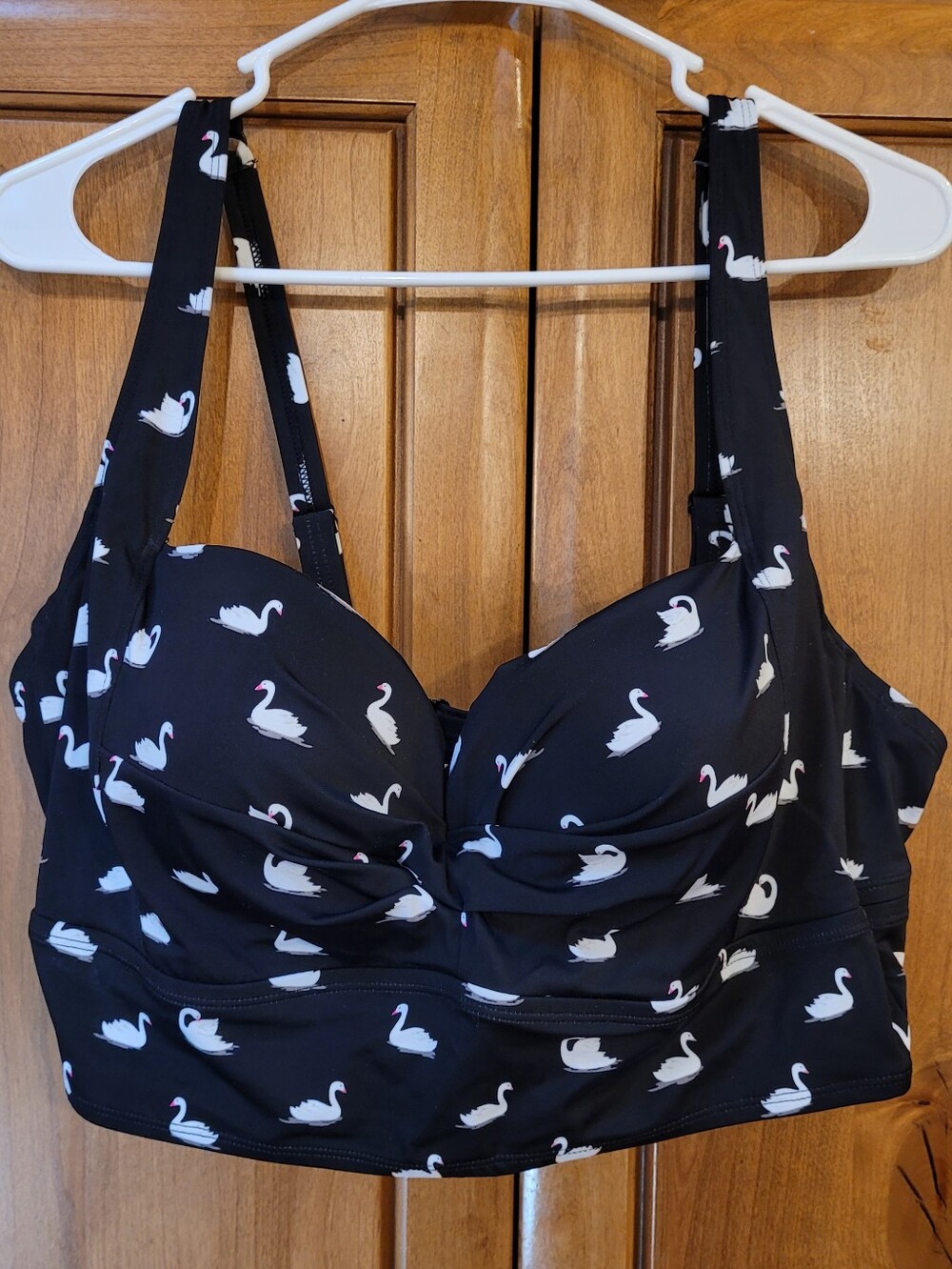 NWOT | Torrid Retro Chic Swan Print Bikini Set D/DD